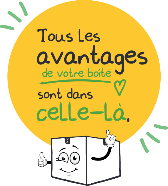 Plateforme d'avantages REDUCBOX — femme accédant à ses offres